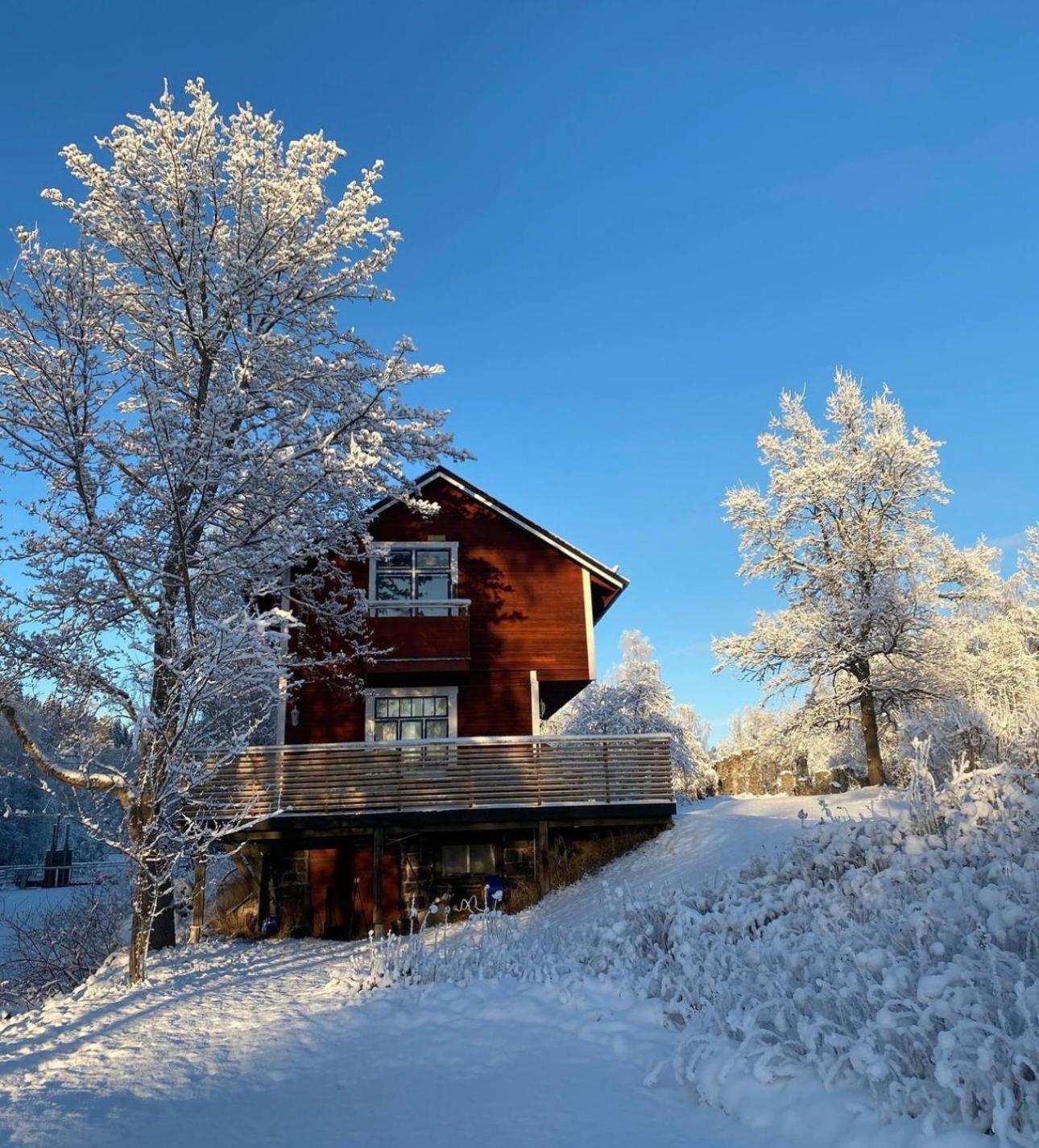 Sea Side Cabin Borlänge Esterno foto